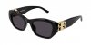 OKULARY BALENCIAGA BB 0311SK 001 53 ROZMIAR M